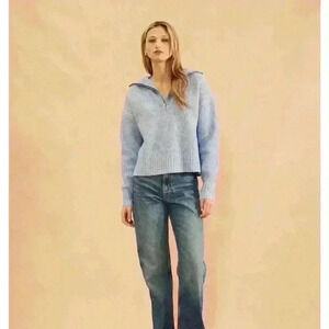 John + Jenn  Sweater grey size small